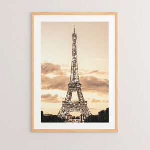 Πίνακας Parisa House Genius με ψηφιακή εκτύπωση και πλαίσιο 33x1.5x48εκ