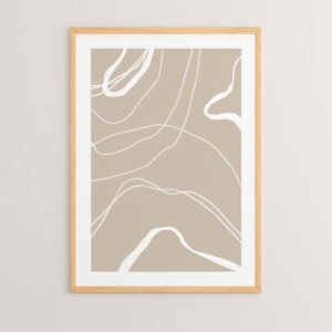 Πίνακας Grito House Genius με ψηφιακή εκτύπωση και πλαίσιο 33x1.5x48εκ