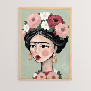 Πίνακας Kalinian House Genius με ψηφιακή εκτύπωση και πλαίσιο 33x1.5x48εκ