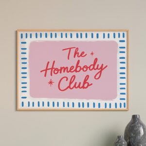 Πίνακας Dineria House Genius με ψηφιακή εκτύπωση και πλαίσιο 48x1.5x33εκ