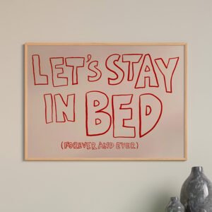 Πίνακας Slepery House Genius με ψηφιακή εκτύπωση και πλαίσιο 48x1.5x33εκ