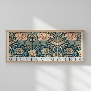 Πίνακας Morris House Genius με ψηφιακή εκτύπωση και πλαίσιο 120x2x50εκ