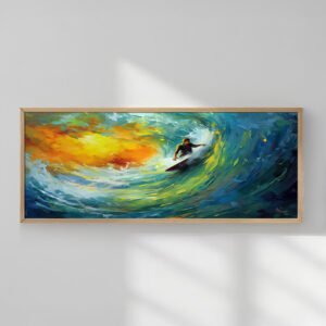 Πίνακας Copal House Genius με ψηφιακή εκτύπωση και πλαίσιο 120x2x50εκ