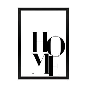 Πίνακας Orya House Genius με ψηφιακή εκτύπωση και πλαίσιο 33x1.5x48εκ