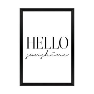 Πίνακας Arbiel House Genius με ψηφιακή εκτύπωση και πλαίσιο 33x1.5x48εκ