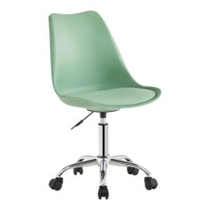 Καρέκλα γραφείου Gaston II House Genius μέντα pp-pu 48x57x77-90εκ