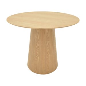 Tραπέζι Donda House Genius mdf sonoma Φ100x76εκ