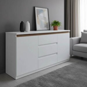 Μπουφές Chiemo House Genius λευκό 160x40x93.6εκ