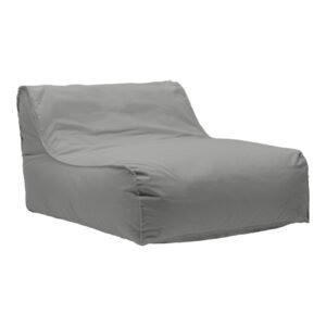 Πουφ ξαπλώστρα Leandro House Genius αδιάβροχο ανθρακί 105x110x60εκ