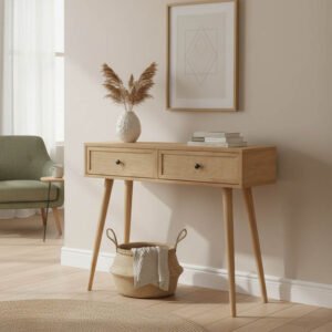 Κονσόλα Oslo House Genius sonoma 100x29x81εκ