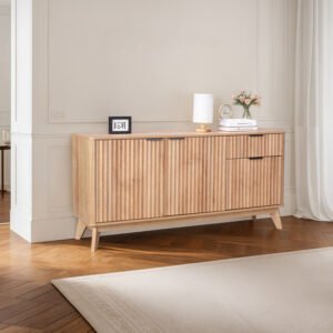 Μπουφές Hamea House Genius mdf σε φυσική απόχρωση 150x39,5x73εκ