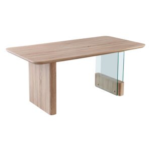 Tραπέζι Faghan House Genius καφέ mdf 180x90x76εκ