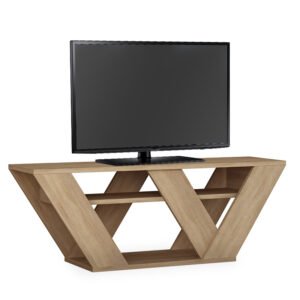 Έπιπλο τηλεόρασης Pipralla House Genius φυσικό 110x30x40εκ