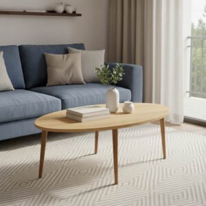 Τραπέζι σαλονιού Barton House Genius sonoma-καφέ 90x45x40εκ