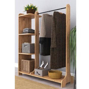 Έπιπλο εισόδου Renesme House Genius ανοιχτό καρυδί 106x35x128εκ