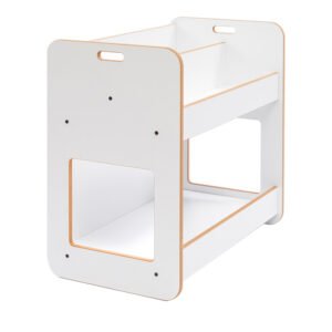 Ραφιέρα Dovere House Genius λευκό mdf 56x34x55εκ