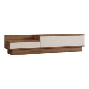 Έπιπλο τηλεόρασης Eclipse House Genius σε κρεμ-oak απόχρωση 160x35x35εκ