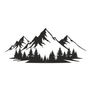 Διακοσμητικό τοίχου Onfia pakooworld μαύρο μεταλλικό 70x0,15x30εκ