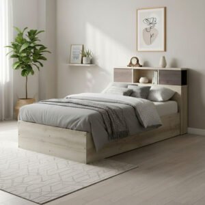 Κρεβάτι OLYMPUS House Genius σε χρώμα castillo-toro 120x200εκ