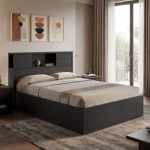 Κρεβάτι OLYMPUS House Genius σε χρώμα wenge 120x200εκ