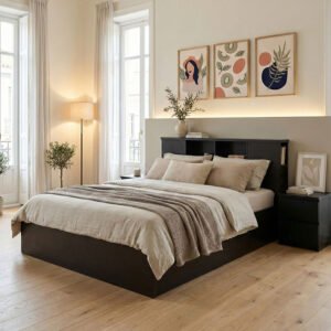 Κρεβάτι OLYMPUS House Genius σε χρώμα wenge 140x200εκ