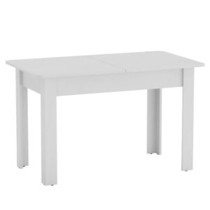 Τραπέζι Quiin House Genius επεκτεινόμενο λευκό 120-164x70x73.5εκ