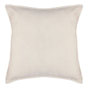Μαξιλάρι διακοσμητικό Glober House Genius ύφασμα σε ιβουάρ απόχρωση 45x45εκ