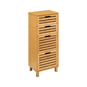 Συρταριέρα Sicela House Genius μπαμπού σε φυσική απόχρωση 40x30x97.5εκ