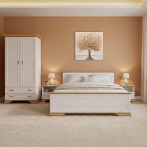Φοιτητικό πακέτο επίπλων υπνοδωματίου Dreams 1 House Genius σετ 4 τμχ