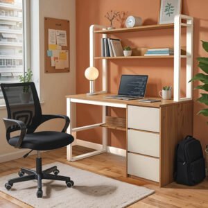 Φοιτητικό πακέτο επίπλων γραφείου Focus House Genius σετ 2τεμ