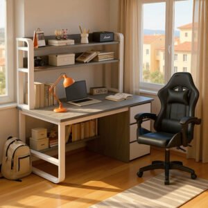 Φοιτητικό πακέτο επίπλων γραφείου Edge House Genius σετ 2τεμ