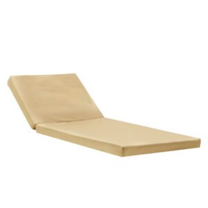 Μαξιλάρι ξαπλώστρας Sadie House Genius ύφασμα μπεζ 65x185x7εκ