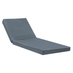 Μαξιλάρι ξαπλώστρας Sadie House Genius ύφασμα σε γκρι απόχρωση 65x185x15εκ