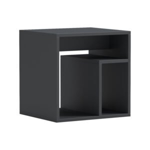 Βοηθητικό τραπέζι Doublo House Genius ανθρακί 40x35x40εκ