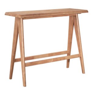Τραπέζι Bar Winslow House Genius ξύλο rubberwood ανοικτό καρυδί 120x45x100εκ