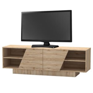 Έπιπλο τηλεόρασης Stevie House Genius sonoma 160x40x50εκ