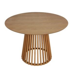Τραπέζι Domonic House Genius φυσικό Φ120x75εκ