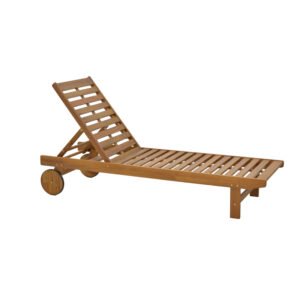 Ξαπλώστρα Weylar House Genius ξύλο ακακίας φυσικό 60x193x30εκ