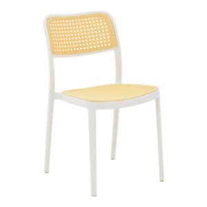 Καρέκλα Westley House Genius pp φυσικό-λευκό 55x47x81εκ