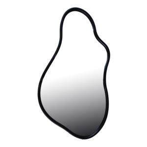 Καθρέπτης Decorde Inart ξύλο σε μαύρη απόχρωση 90x3.5x150εκ