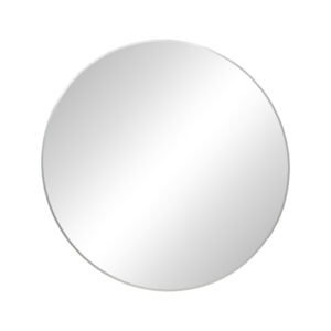 Καθρέπτης Nhaos House Genius ασημί αλουμίνιο Φ60x2.5εκ
