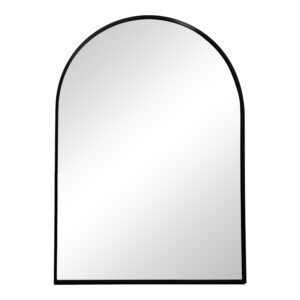 Καθρέπτης Mirrory House Genius μαύρο αλουμίνιο 50x2.5x80εκ