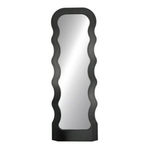 Καθρέπτης Spejo House Genius μαύρο PP 50x2.8x147.5εκ