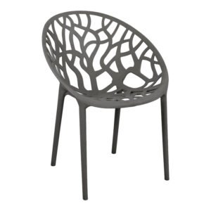 Πολυθρόνα Daren House Genius pp σε ανθρακί απόχρωση 59x60x79,5εκ