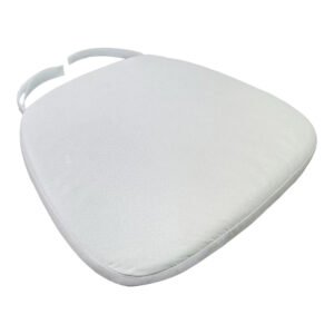 Μαξιλάρι αδιάβροχο Tiffany I House Genius ύφασμα σε λευκή απόχρωση 39.5x38x2.5εκ