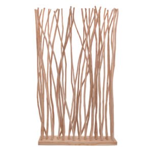 Διακοσμητικό δαπέδου Barbin House Genius teak ξύλο σε φυσική απόχρωση 120x25x200εκ