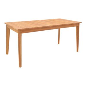 Τραπέζι Ory House Genius teak ξύλο σε φυσική απόχρωση 160x80x75εκ