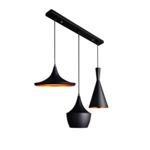 Φωτιστικό οροφής τρόφωτο Latren Ι House Genius μαύρο-χρυσό μέταλλο 84x30x100εκ