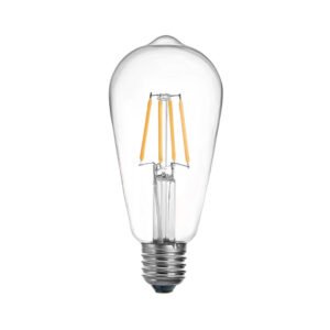 Λαμπτήρας LED ST64 Bulb House Genius 4W 3000K E27 2700K clear