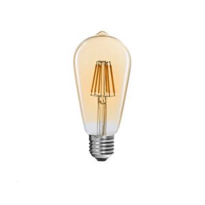 Λαμπτήρας LED ST64 Bulb House Genius 4W 3000K E27 2700K amber
